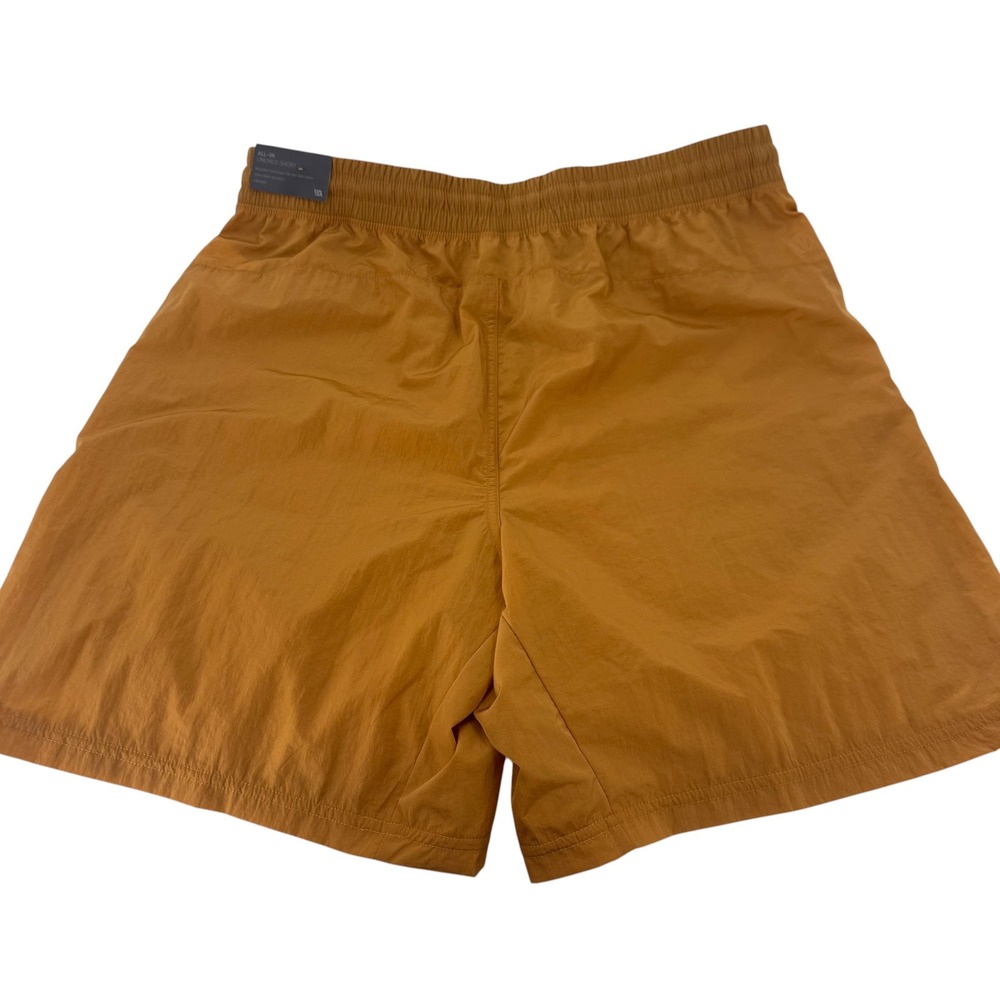 VRST Mens 7" All-In Short Palomino Gold Shine Unlined Water Repellent Med NWT - Picture 3 of 11